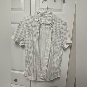 Guess White Casual Button Down Shirt